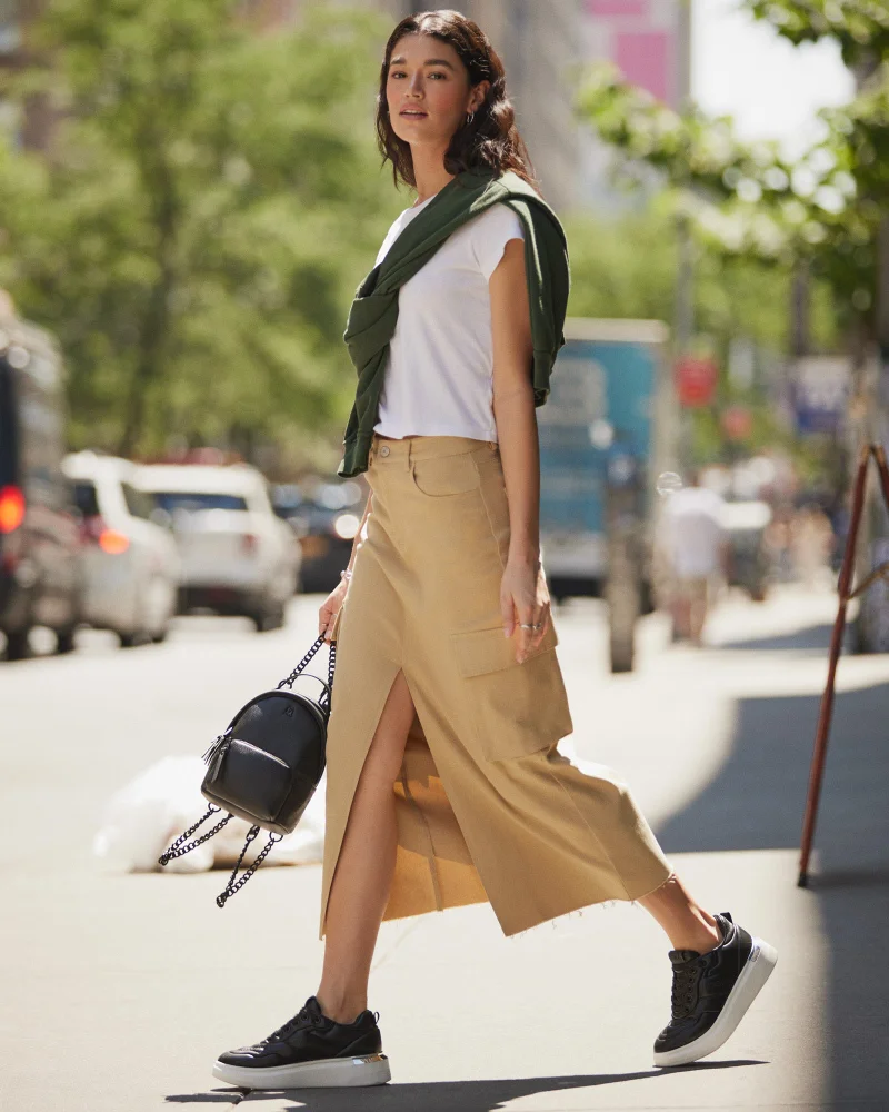 ستيف مادن حقيبة ظهر ستيف مادن بوي أسود للنساء للسفر